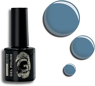 طلاء أظافر جل من موزارت هاوس، 10 مل، أزرق دينيم