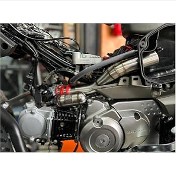 CT125ハンターカブダクトパイプインテークマニホールドエキゾーストステンレス Amazon | 新型対応インテークマニホールド GEN2 エアーダクト