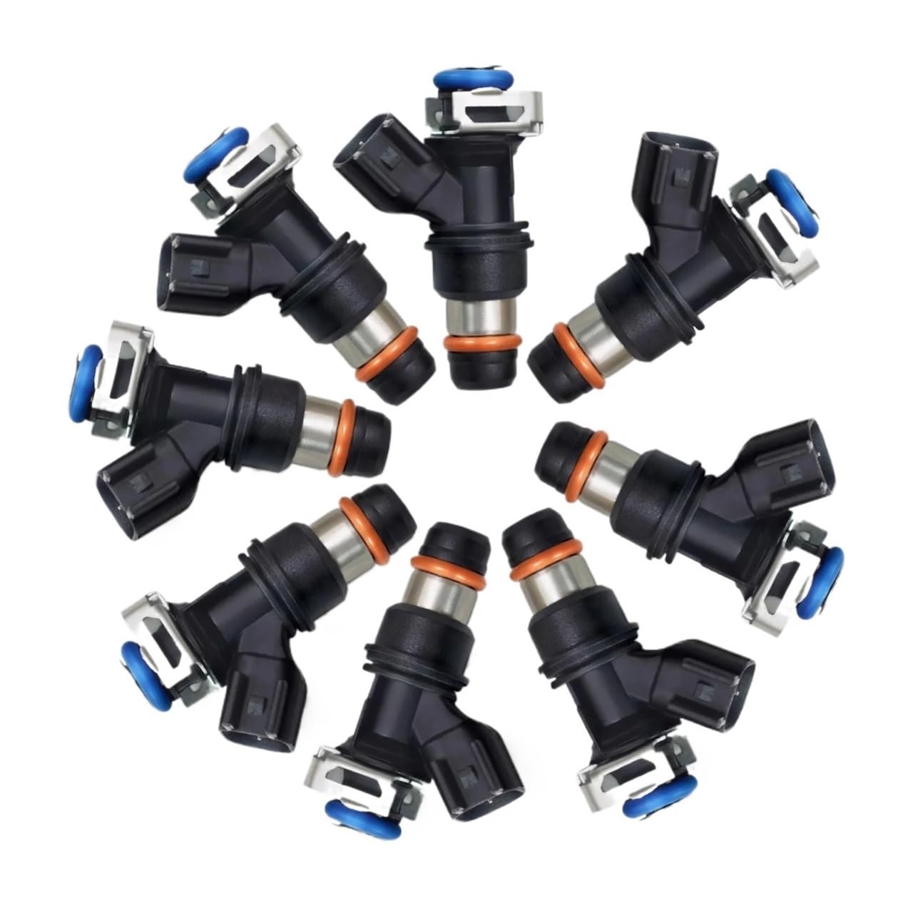 Hsugftmz One Color 8Pcs Fuel Injectors For 12580681 4.8L 5.3L 6.0L 6.2L Car Accessories