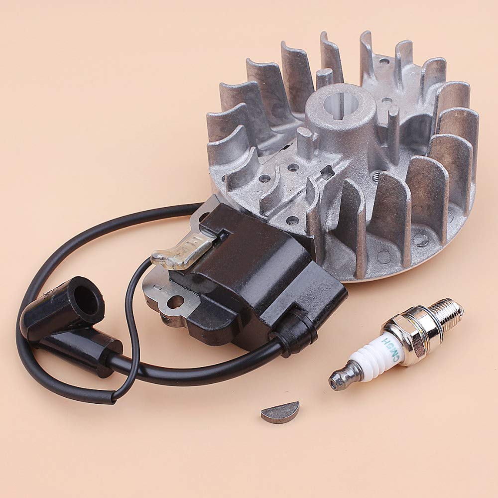 Kit de bujía de módulo de Bobina de Encendido de Volante for Honda GX25 GX25N Mini Motor HHT25S FG110 Cortador de Cepillo cortacésped