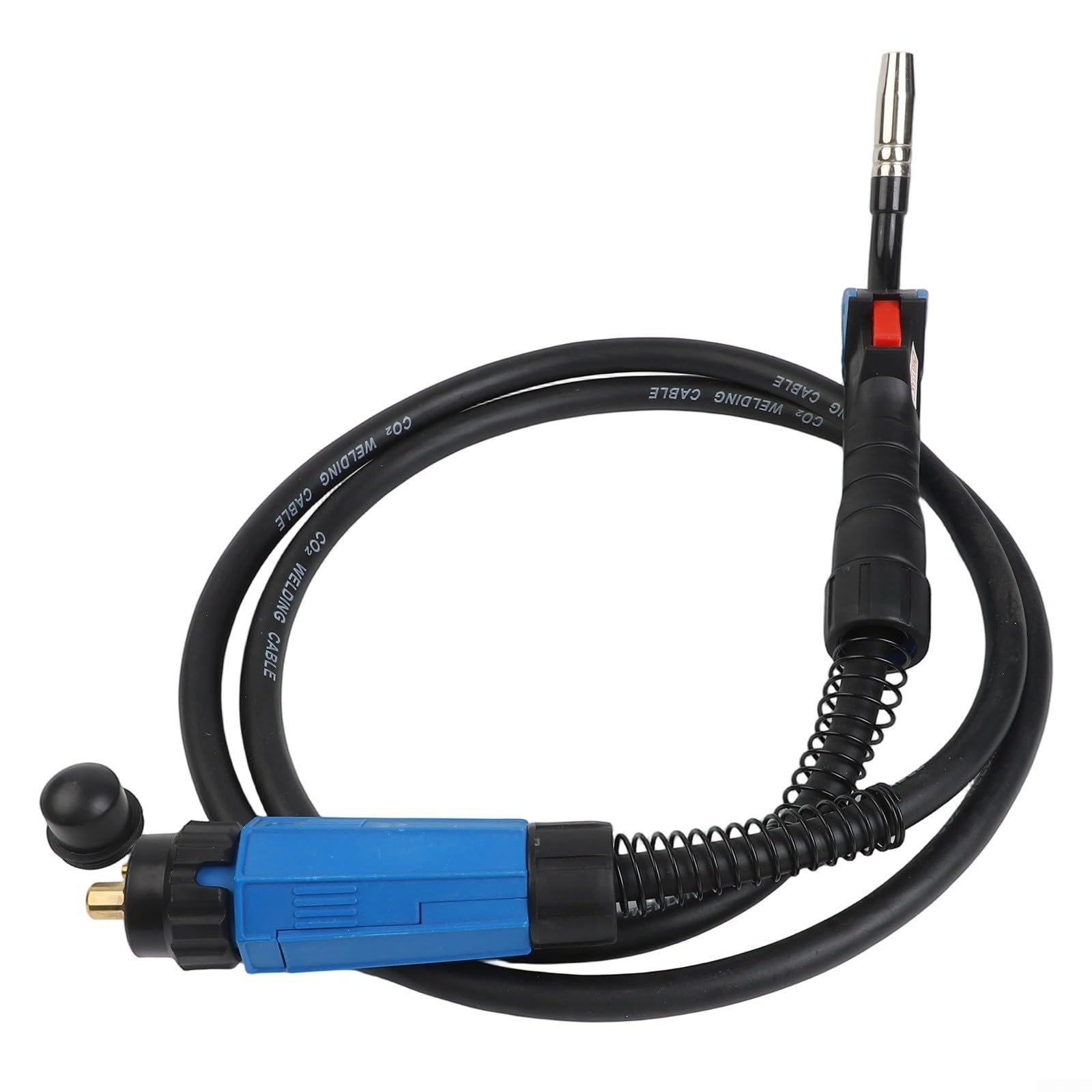 Cavo per saldatore MB-15AK per saldatore MAG con testa flessibile, set in ottone robusto fino a 250 A