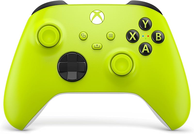 Controlador de juegos inalámbrico Xbox | Voltio eléctrico | Consolas, PC, TV, celulares y más | Agarre texturizado | Conectividad inalámbrica, Bluetooth, USB-C