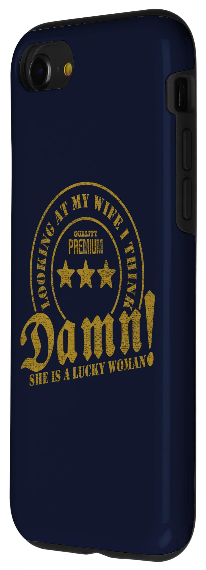 iPhone SE (2020) / 7 / 8 Joke Sarcastic Dad Military Present For Husband From Wife Case - Image 2