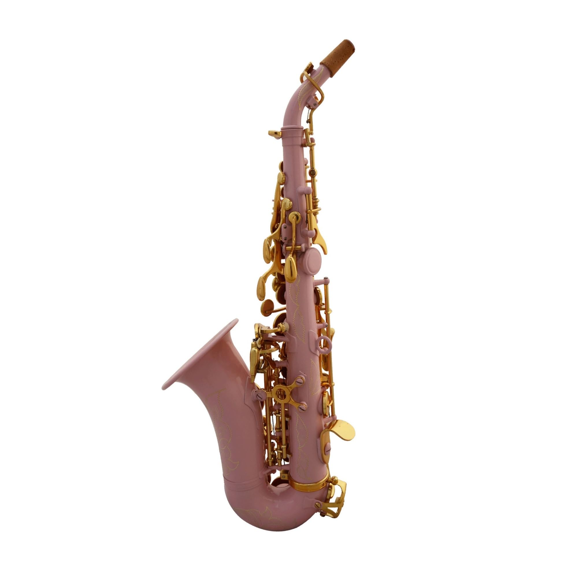 Sassofono Strumento Musicale Sassofono Curvo Rosa In Si Bemolle Minore Professionale