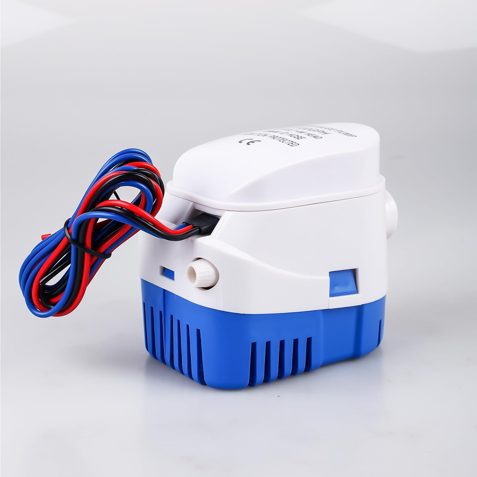 Pompe de cale automatique, 12 V, 1100 gph/70 lpm, automatique, pour bateau, étang, piscine
