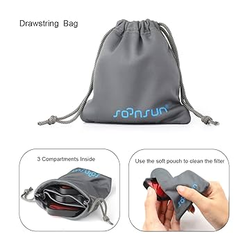 Amazon | SOONSUN ダイビングフィルター 3個パック GoPro Hero 8