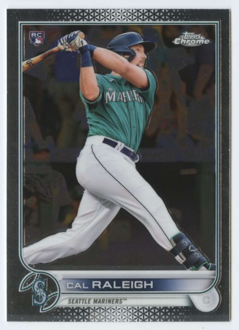 Amazon.com: 2022 Topps Chrome #149 CAL RALEIGH RC Rookie Seattle 