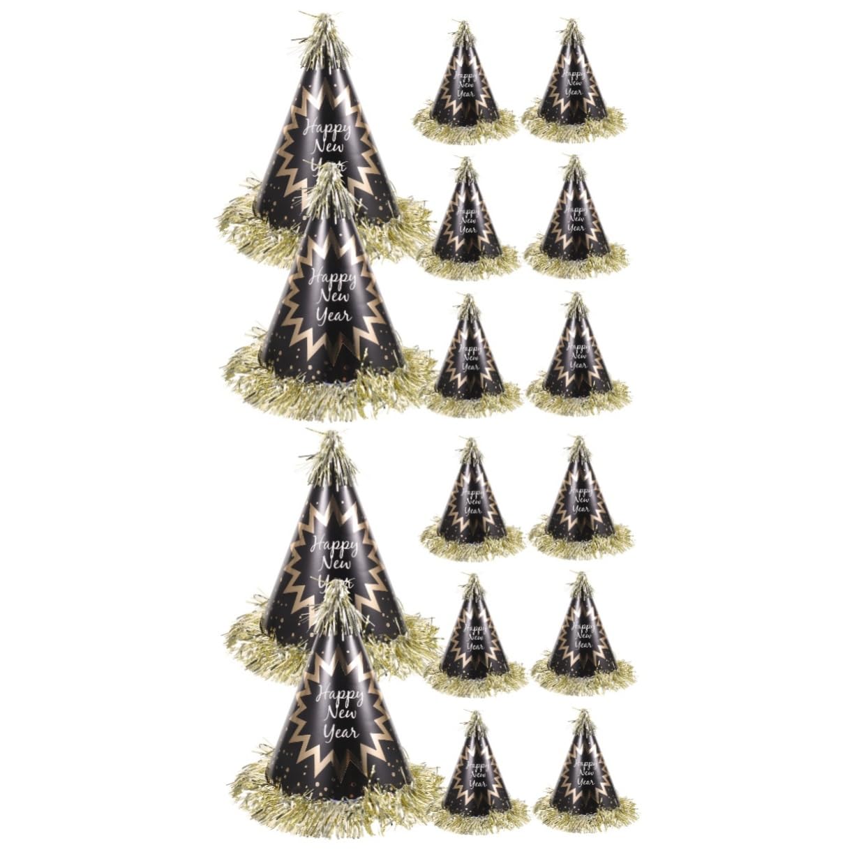 Abaodam 16 Piezas Sombrero De Fiesta De Tocado De Suministros Para La Fiesta Feliz Favores Sombreros De Fiesta De Feliz Decoraciones Papel
