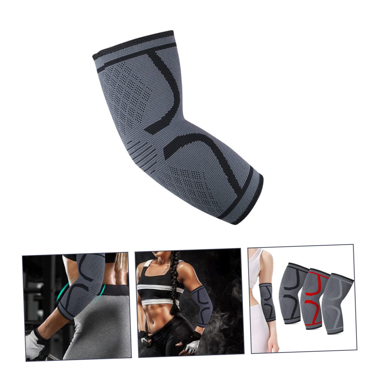 TOVINANNA Elbow Support for Women Yoga Elbow Brace Sports Made of Breathable Material for Tennis Baseball Basketball