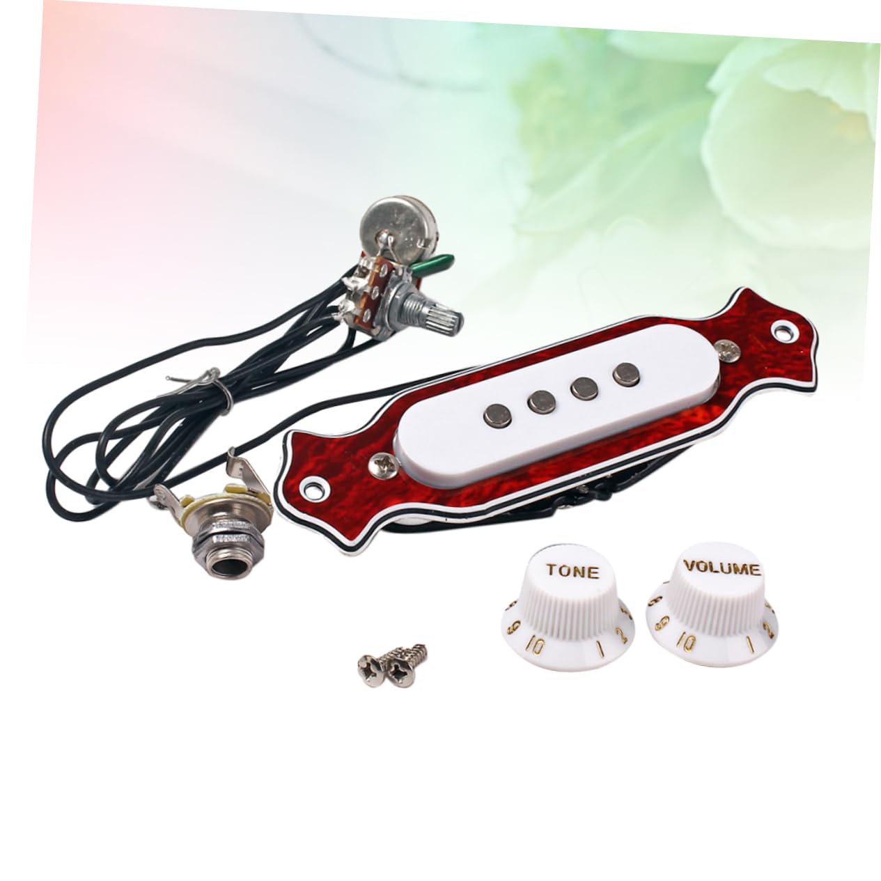 3pezzi Pickup Per Chitarra Acustica Corde Pickup Metallico Per Chitarra Box Con Magneti Sostituzione Per Strumenti Musicali
