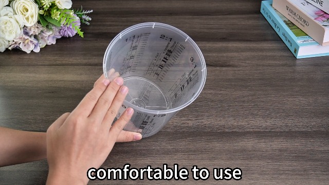 25 piezas vasos medidores 64 oz de plástico desechable miniatura 7