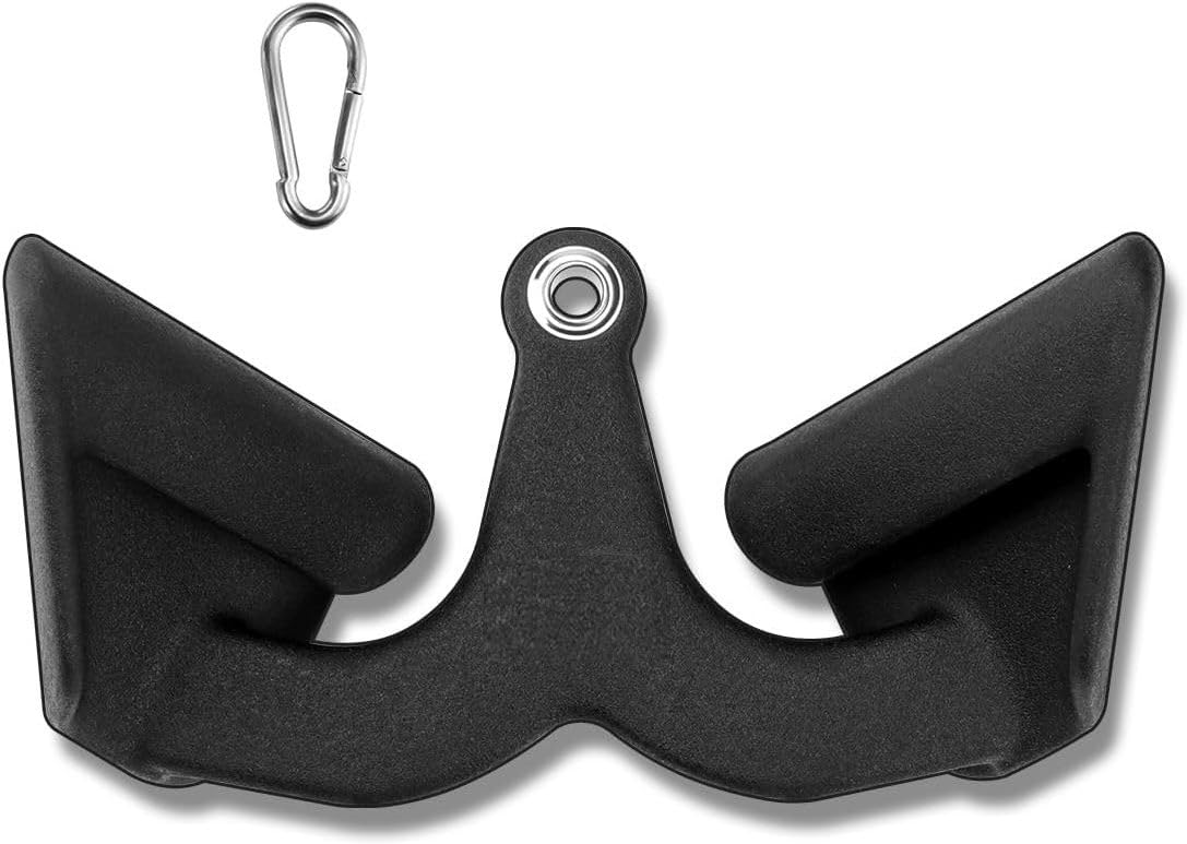 LCARNO LAT Pulldown Attachments V Bar T Bar, Tricep Bar Back Strength Training Handle Multi-Training Bar (Black)-image-35
