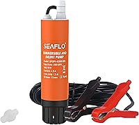Vista 1 de SEAFLO 12V Submersible/Inline Transfer Pump for Diesel/Freshwater/Saltwater - 280 Gallons Per Hour Flow Rate - 4 Year Warranty