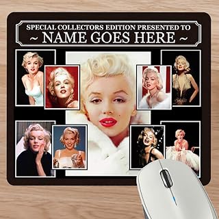 Marilyn Monroe Personalised Icon Mouse Mat Gift