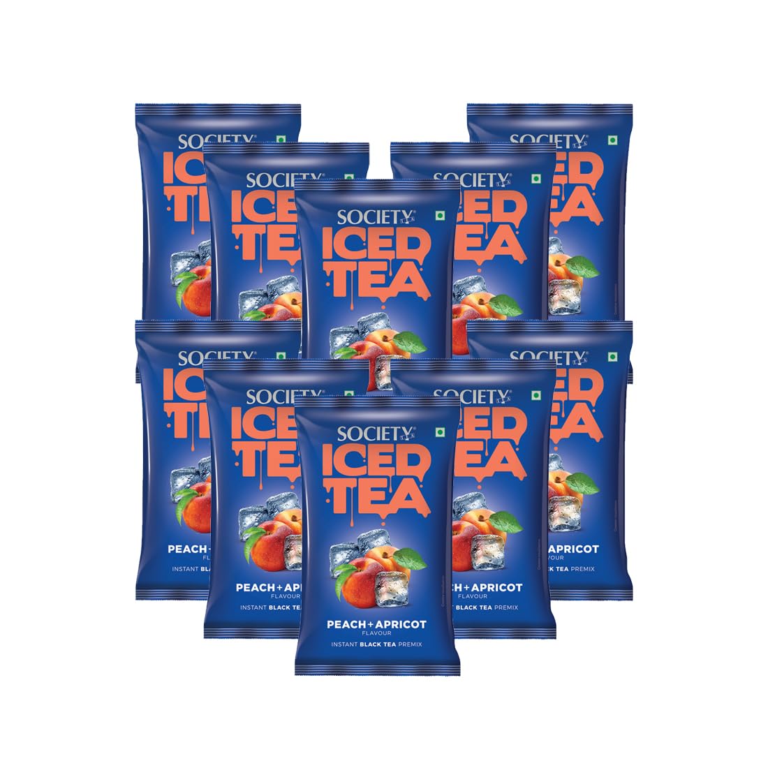 Society Iced Premix Tea Peach Apricot Black 100g Pouch - Pack of 10 (B0DB5XXMGT) Amazon Price History, Amazon Price Tracker