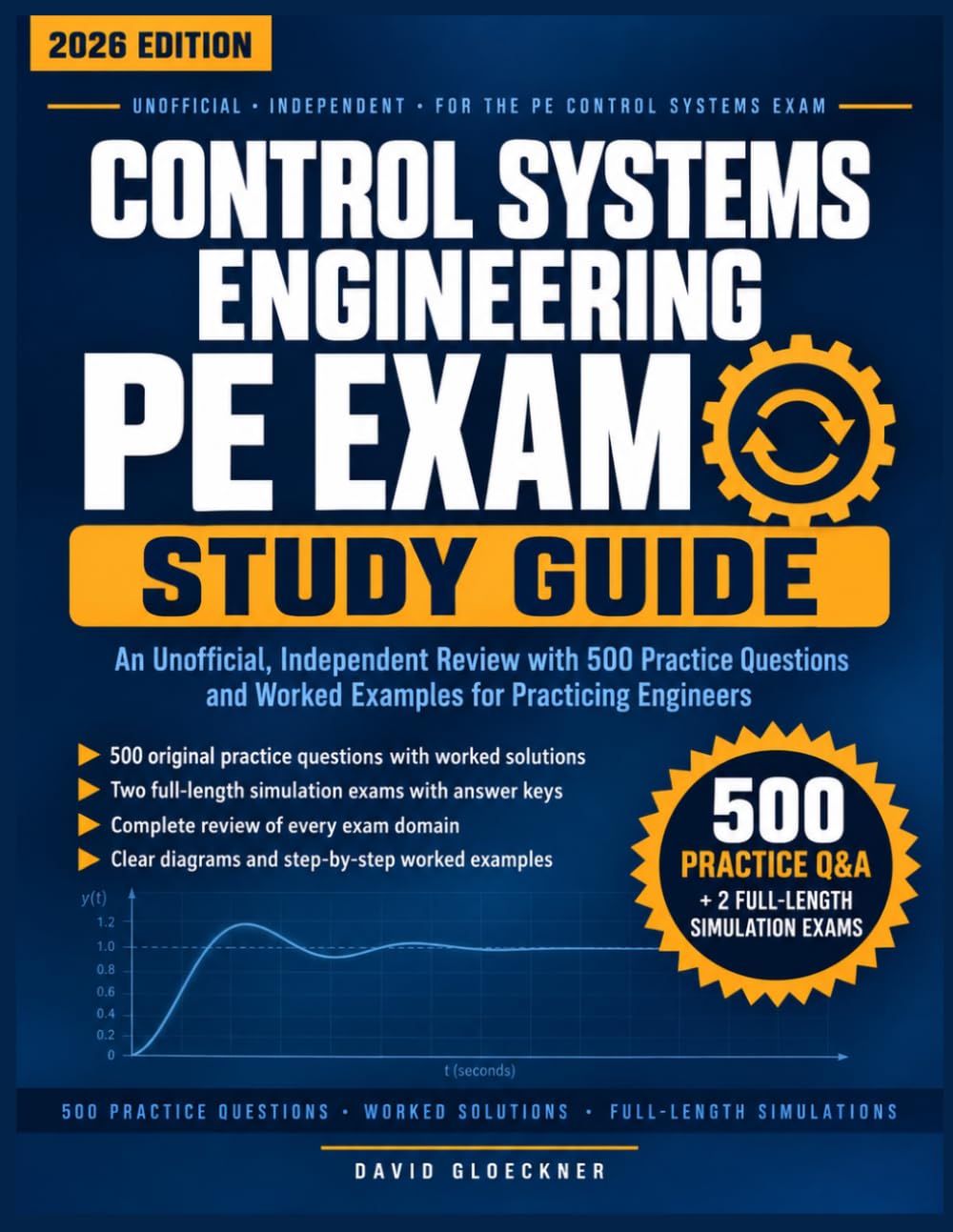 CONTROL SYSTEMS ENGINEERING PE EXAM STUDY GUIDE: An Unofficial, Independent Review with 500 Practice Questions and Worked Examples for Practicing Engineers