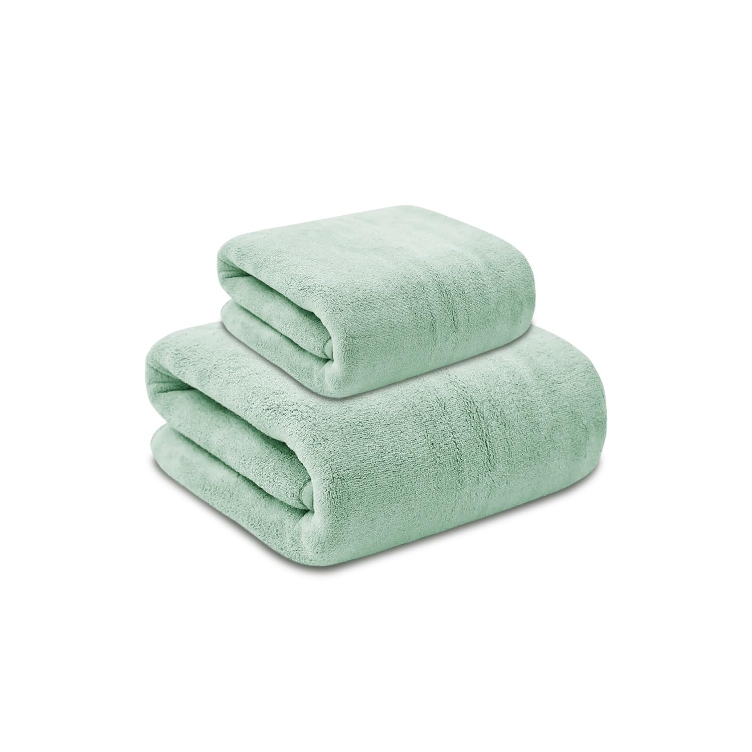 MAXOSHINE Microfiber Towels for Bath Large Size-Super Soft Coral Fleece Bathing Towel Hook Quick Dry Super Absorbent-Bath Towel for Men and Women-70x140 cm, 350 GSM