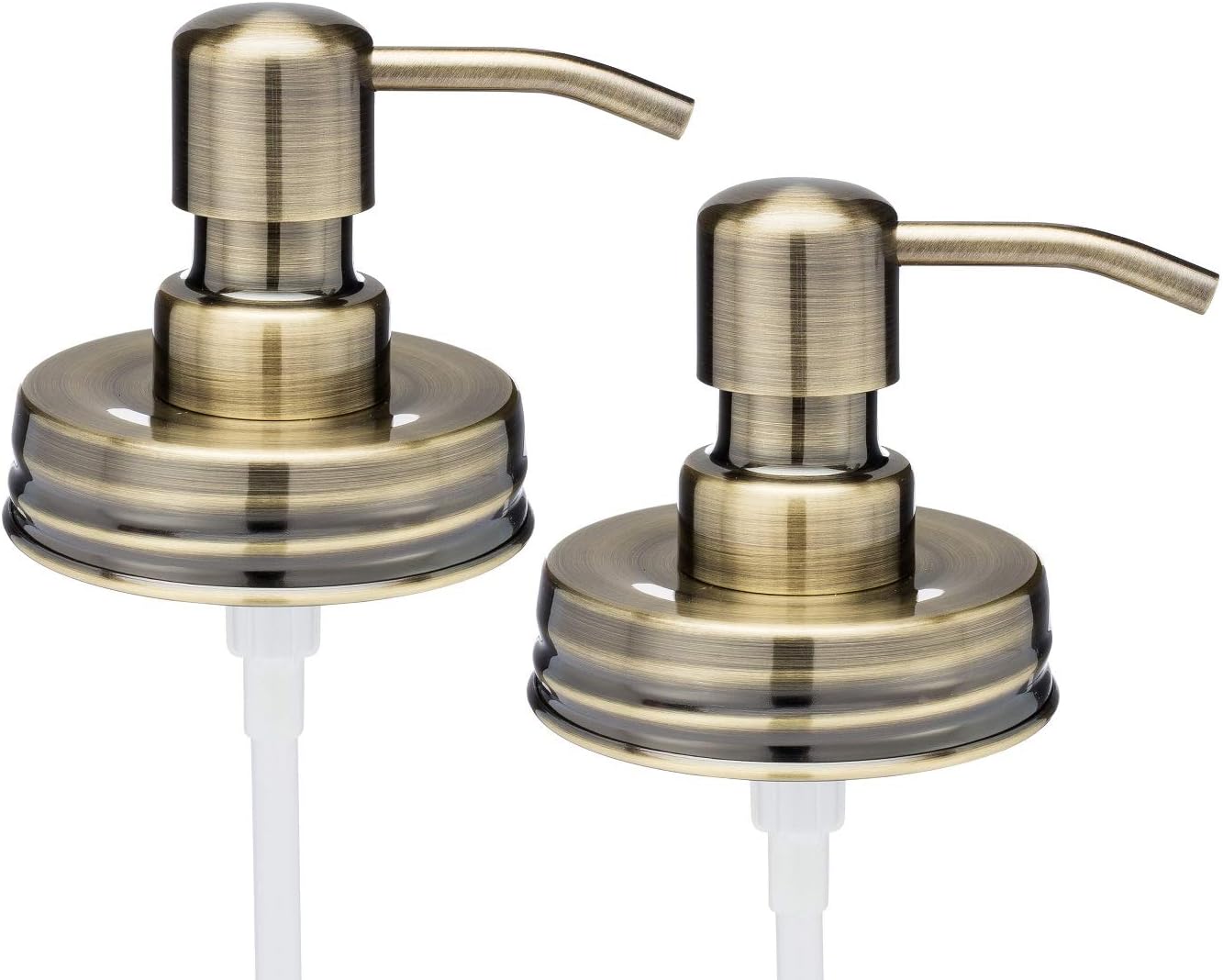 Jarmazing Products Classic Vintage Styled Brass Mason Jar Soap