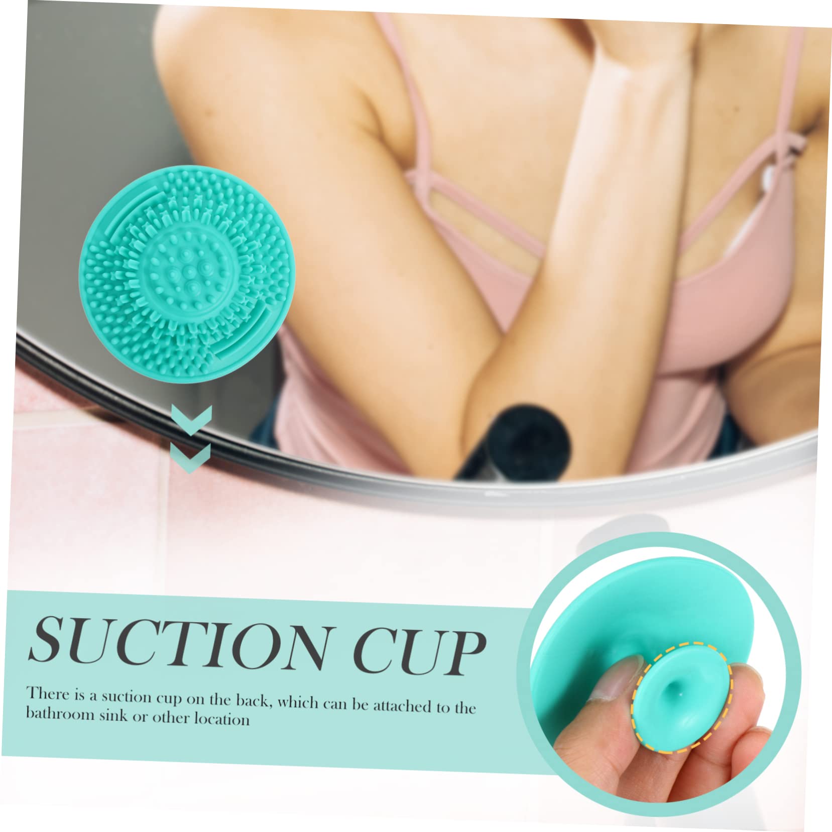 FRCOLOR 12 bicchieri per pennelli da trucco, in silicone, strumento per il lavaggio di pennelli da trucco, per il trucco e il trucco