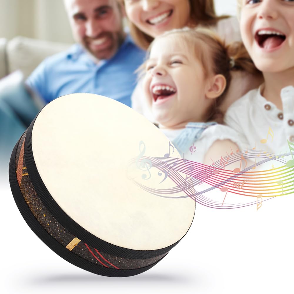 Tambour, Trums Trums Africain Rsuuo 8 Pouces Pvc Tambour Corps Corps Tambour Percussion Modèle Tambour Main Tambour Percussion Tambour Pvc Tambour