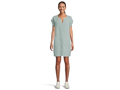 Mod-o-doc Roll-Up Short Dolman Sleeve Shift Dress Women