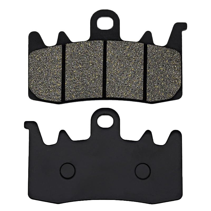 Plaquettes de frein avant de moto pour stopper le sifflement