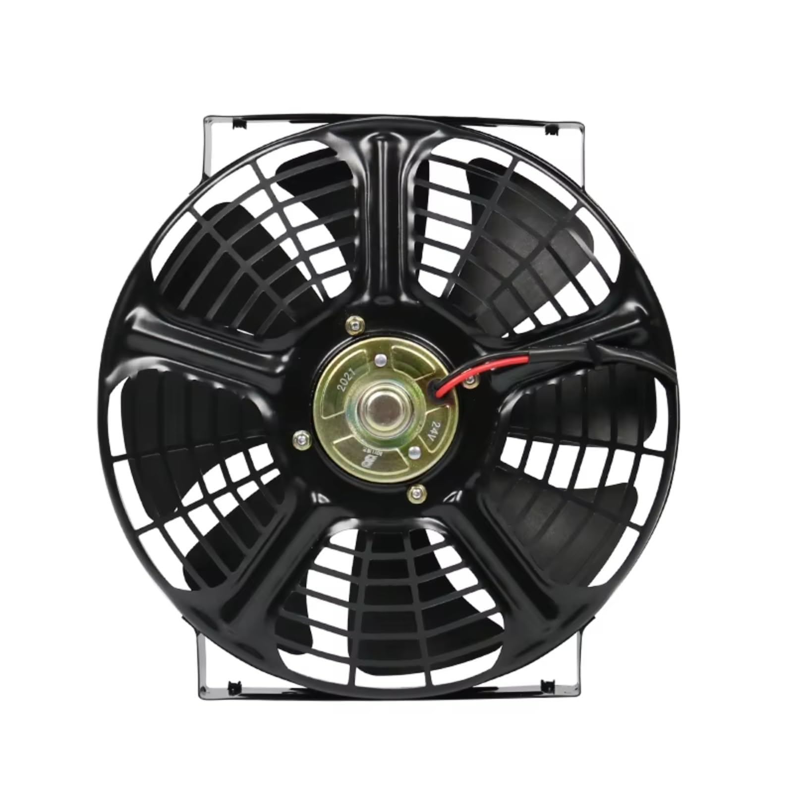Ventola Raffreddamento Dell'aria Condizionata Da 10 Pollici 12v 2400rpm 80w Motore Serbatoio Dell'acqua Raffreddamento Ventola Elettronica 24v Ventola Radiatore Kit(12V 80W Blow)