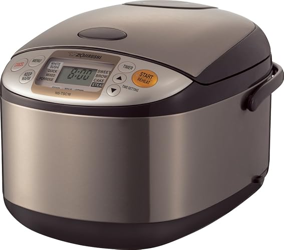 Zojirushi NS-TSC18 Micom Rice Cooker and Warmer – 1.8 Liters - 10 cups - Rice Cooker