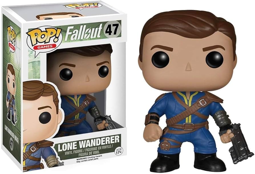 Amazon.com: Funko POP Games: Fallout - Lone Wanderer Male Action