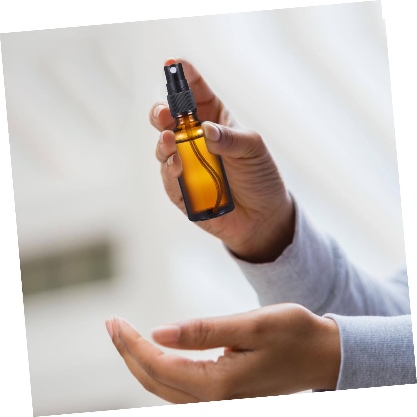 Bottiglie Spray in Vetro Ricaricabili 10 Pezzi 10ml e 50 Ml