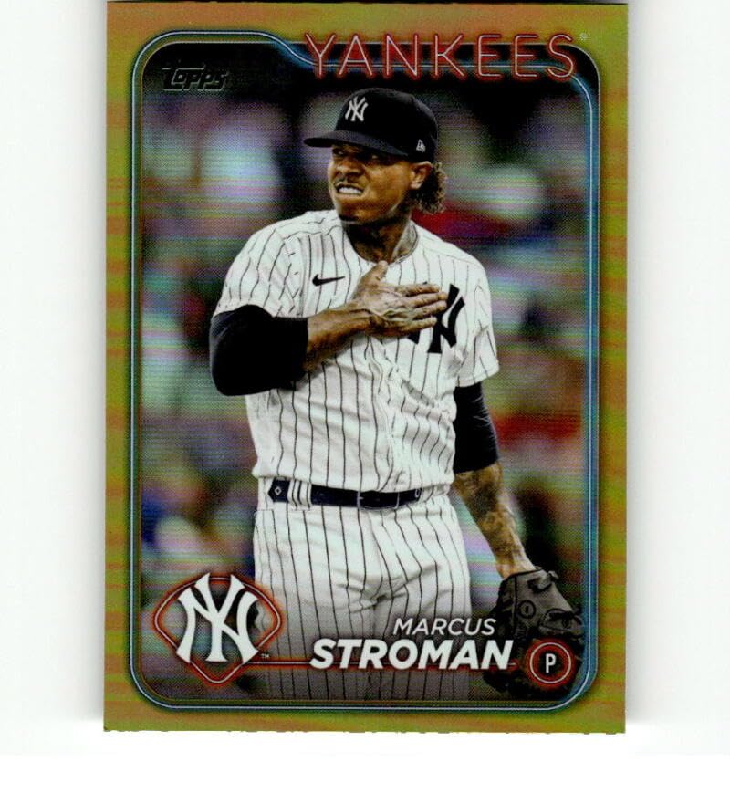 Amazon.com: 2024 Topps Gold Foil #631 Marcus Stroman New York