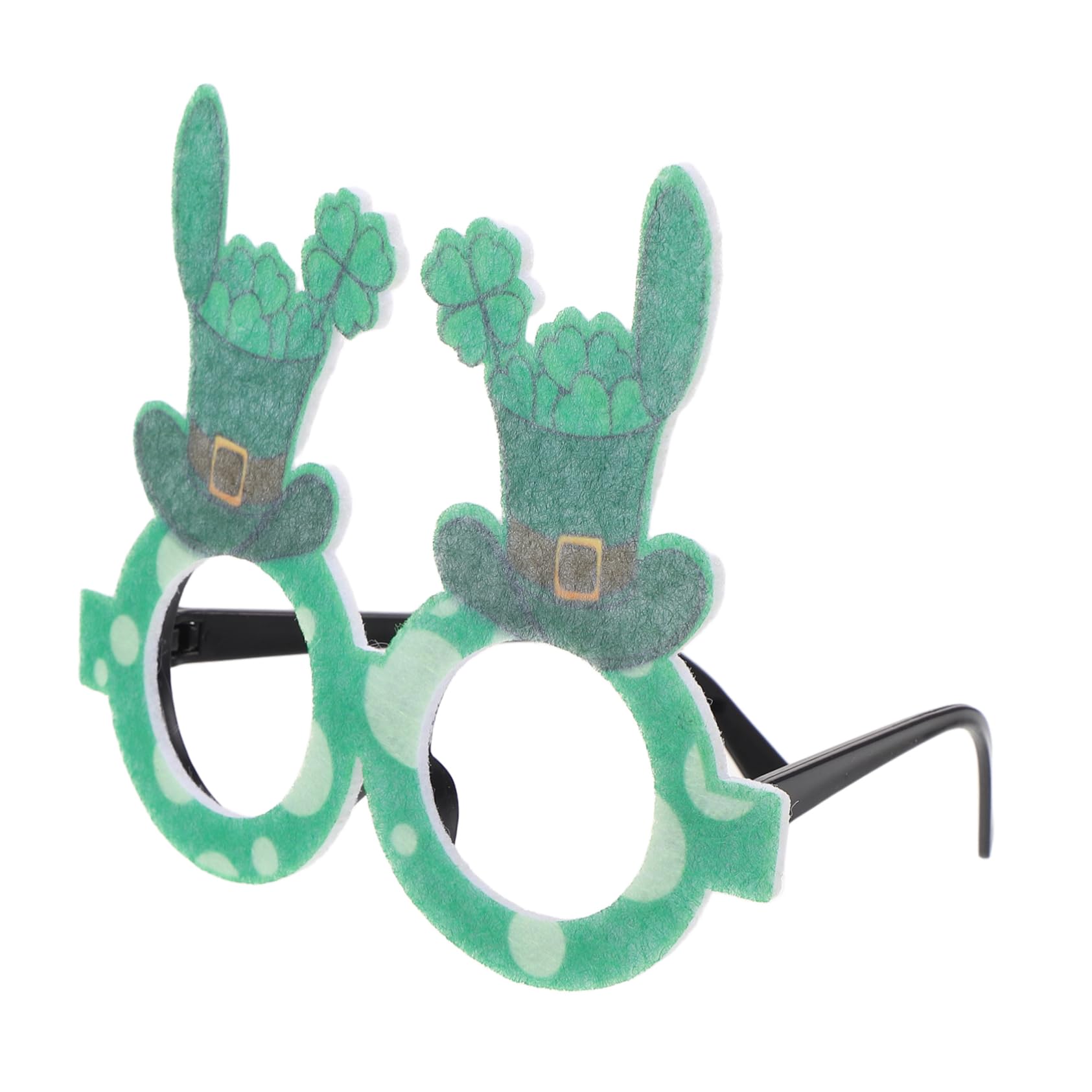 BESTYASH . Patrick's Day Decorations Irish Festival Glasses Bulk Shamrock Party Eyewear for Adults Boys and Girls Green
