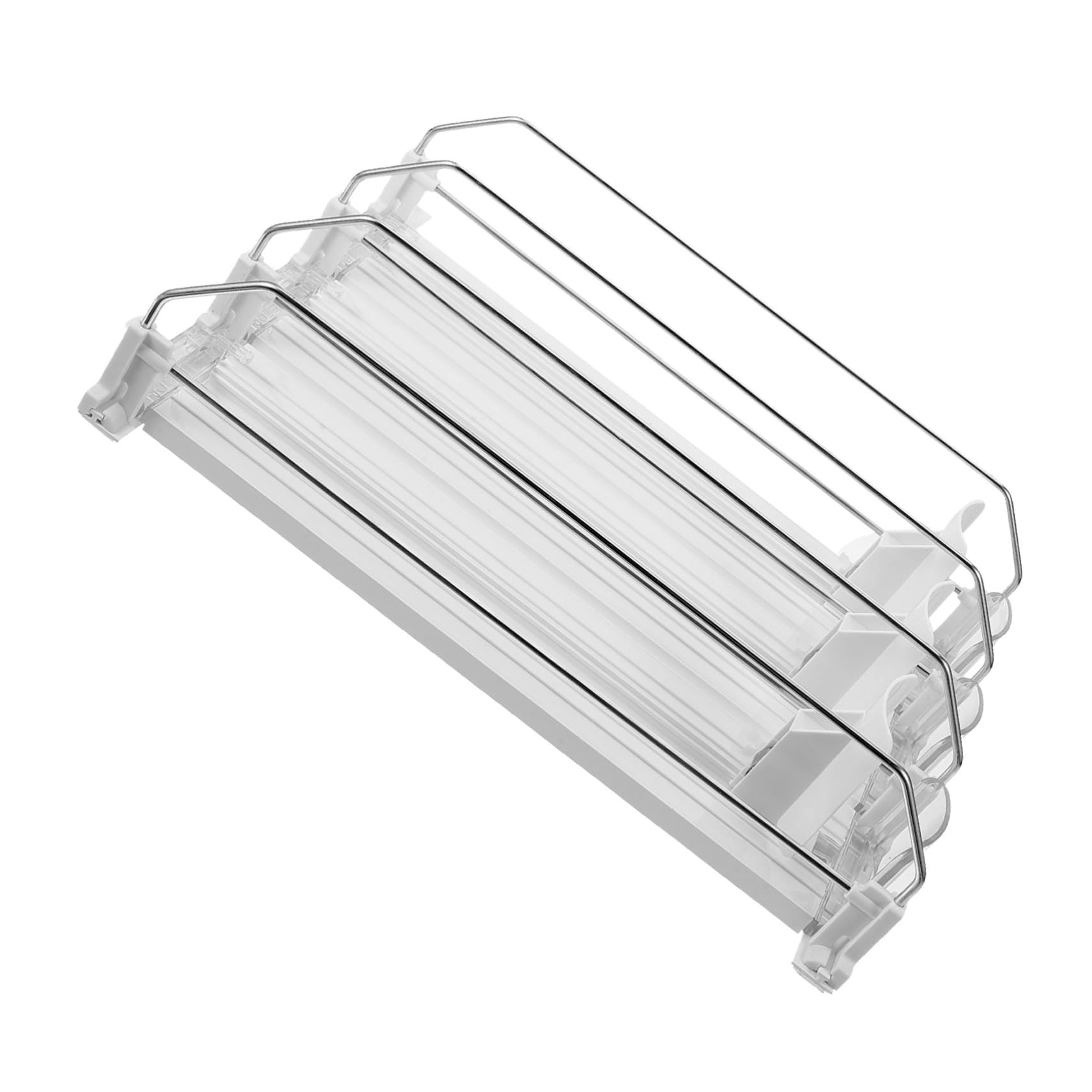 MAGICLULU 1 Set Supermarket Automatic Beverage Pusher Dispenser Glide Shelf for Efficient Soda Can Organization Spaces Smooth Easy Installation