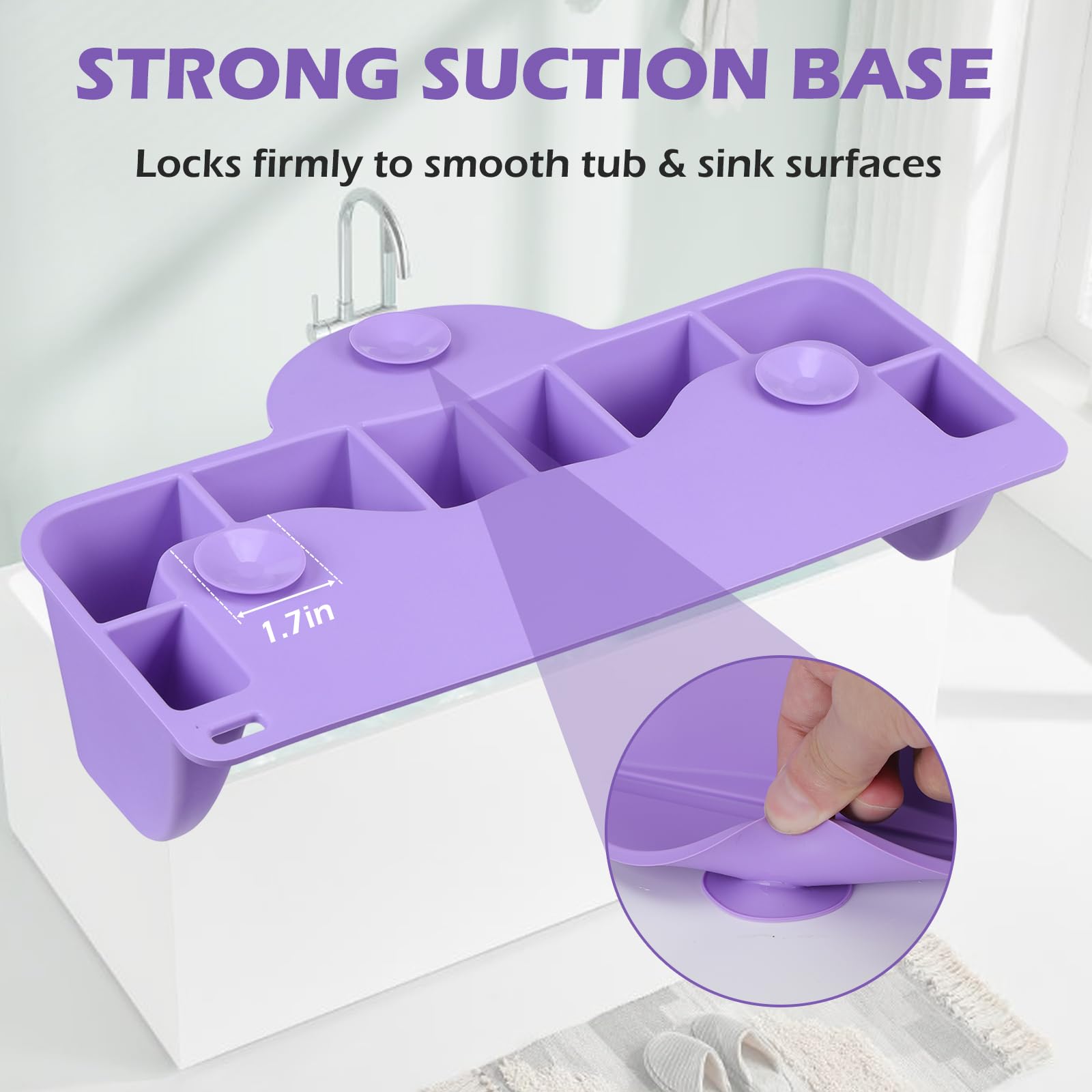 Lavacabezas Portatil para Casa para Lavabo y Bañeras Lavacabezas Portátil de Silicona Lava Cabezas Portátil Lavabo de Cabello para Niños, Ancianos, Mujeres Embarazadas y Heridos