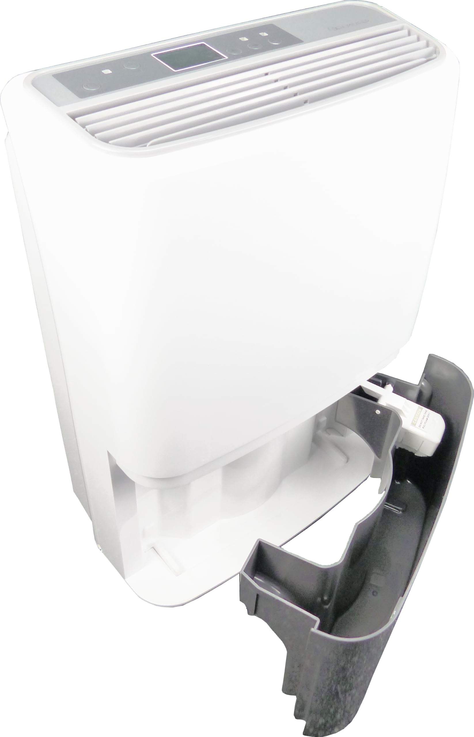 Aktobis WDH-725DG elektrischer Luftentfeuchter - Bautrockner | bis 25 L/T | Entfeuchter bis 25 L/24h, bis 50 m², weiß+grau, Timer | für Keller, Wohnung, Waschküche & Wäschetrocknung, gegen Schimmel