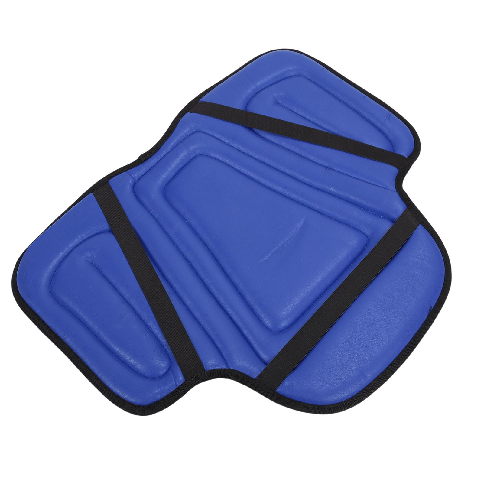 Syrisora Horse Saddle Cushion Shock Absorbing Western Long Saddle Pad Horse Riding Seat Saddle Cushion Pad Equine Supplies Saddle Pads Equestrian Riding Equipment and Accessories (Blue)