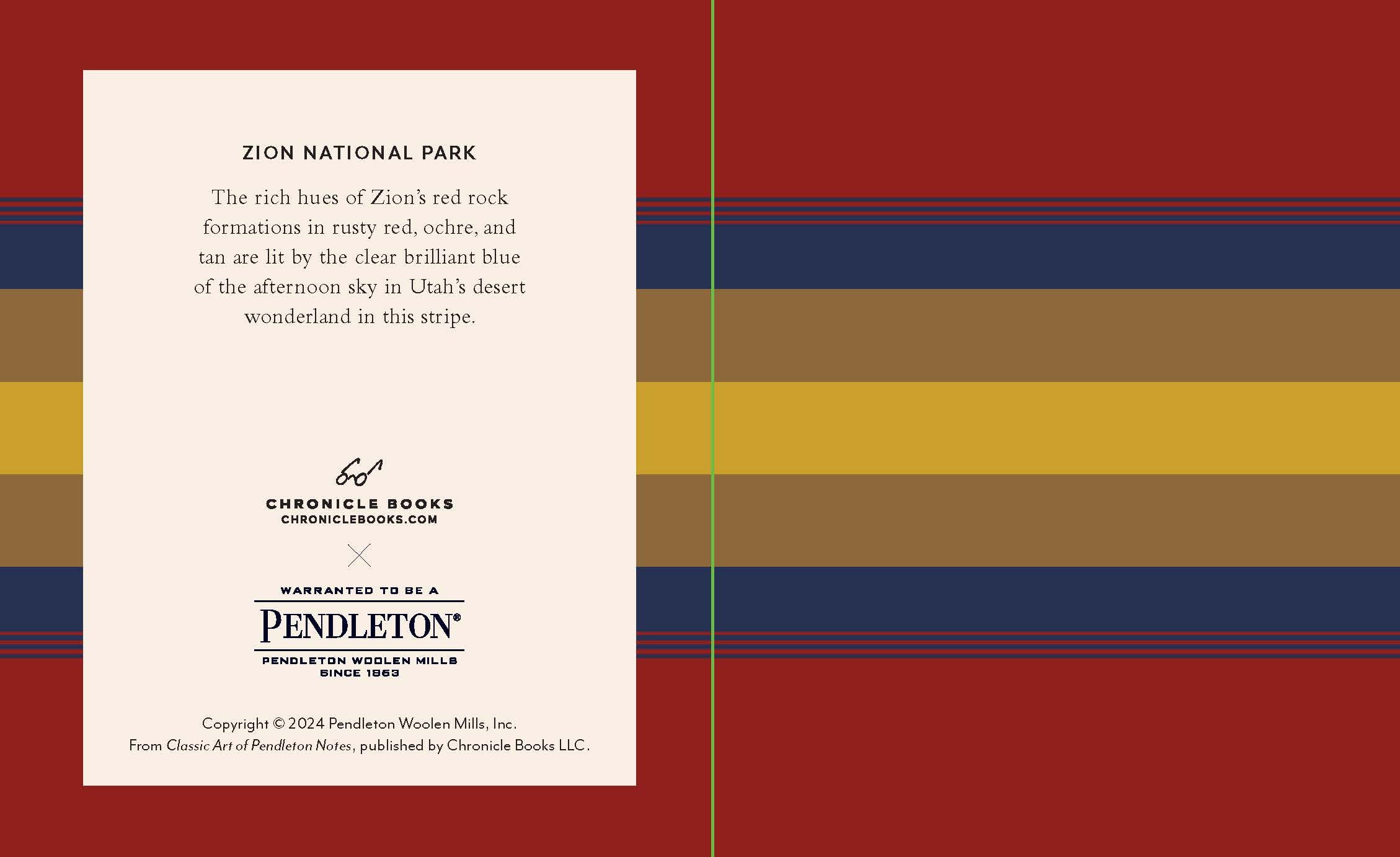 Pendleton Classic Art Notecards: 20 Notecards and Envelopes