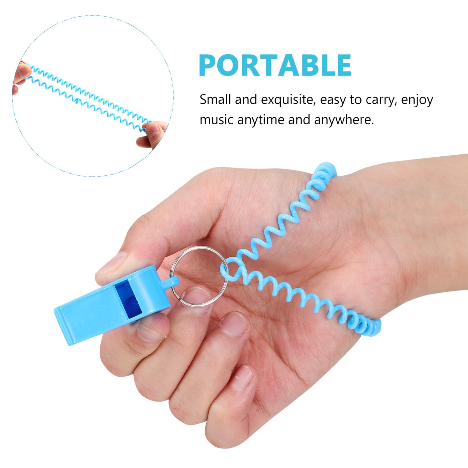 Yardwe Sifflet en Plastique Sifflet De Sécurité Sifflet De Football Sifflet en Étain Pet Sifflet De Sport Sifflet Portable Sifflet Le Plus Fort Sifflet d'urgence