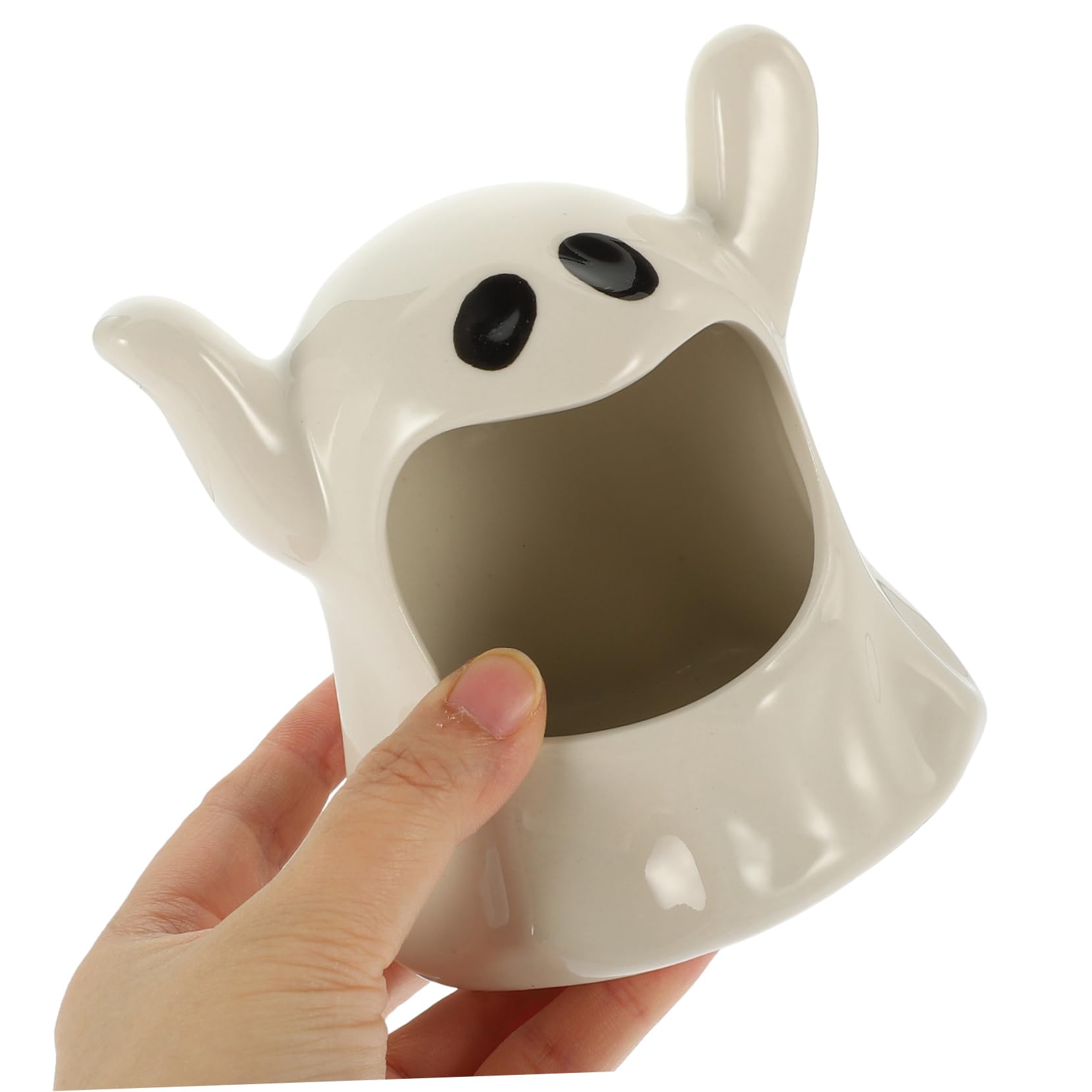 PRETYZOOM Portacandele in Ceramica Da 2 Pezzi Portacandele Per Halloween Ringraziamento Natale Ornamento Da Tavolo