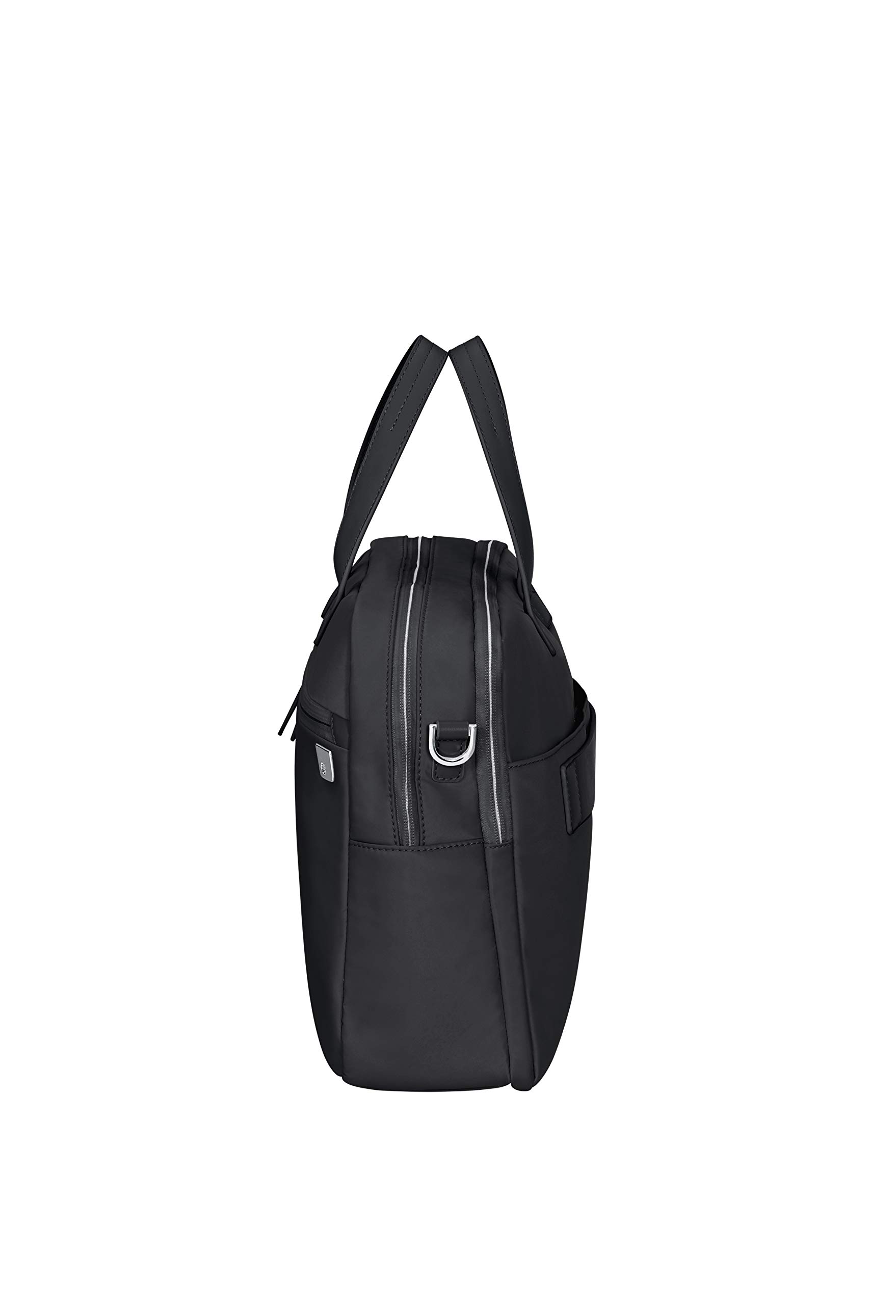 Samsonite Eco Wave Cartella 15.6 pollici con 2 scomparti, 39 cm, 15.5 L, Nero (Black)