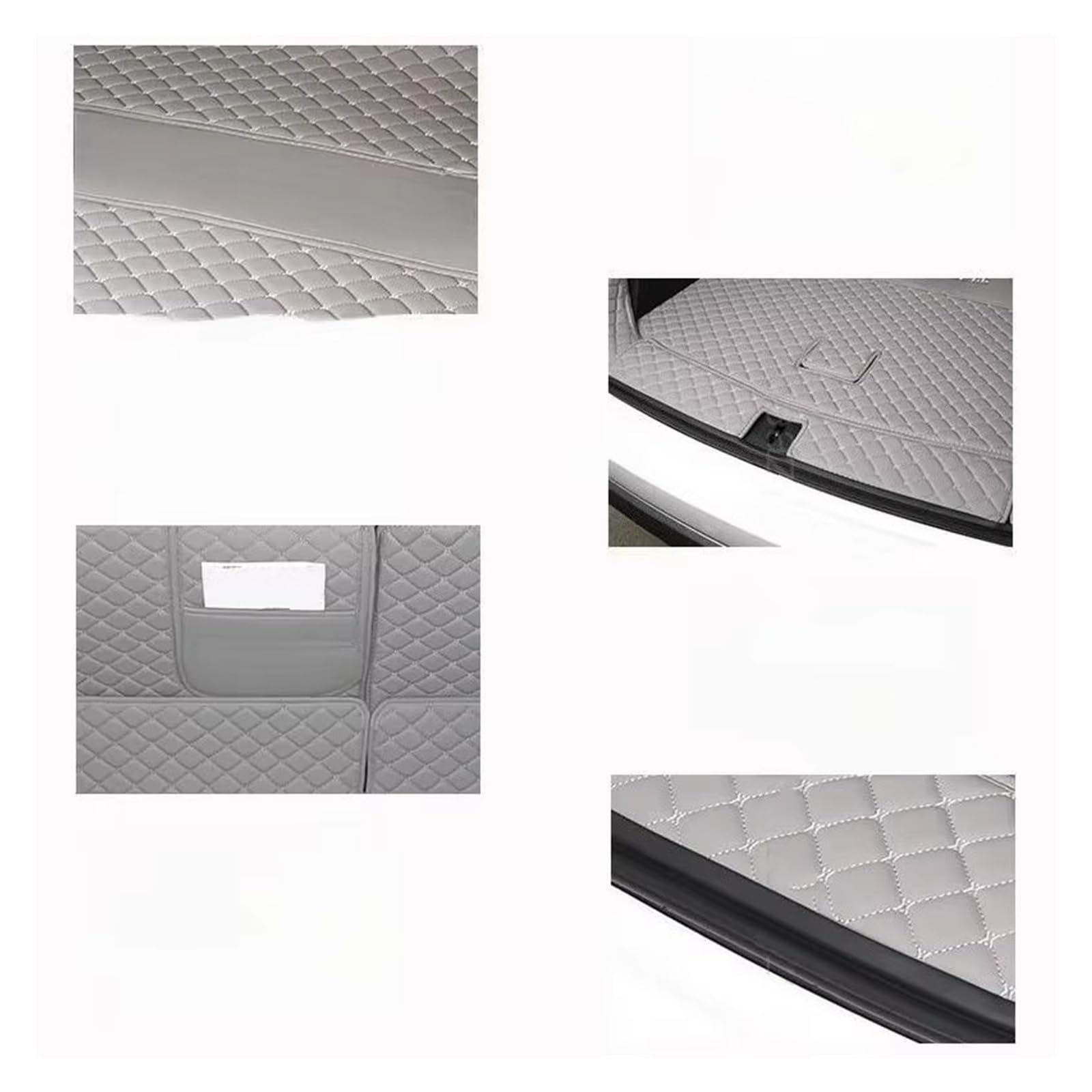 Vasca Baule Tappeto Per OMODA 9 Per PHEV Per SHS Per C9 Per PHEV 2025+ Tappetino Per Bagagliaio Protezione Per Bagagliaio Posteriore Tappetino Pelle(Red mat)