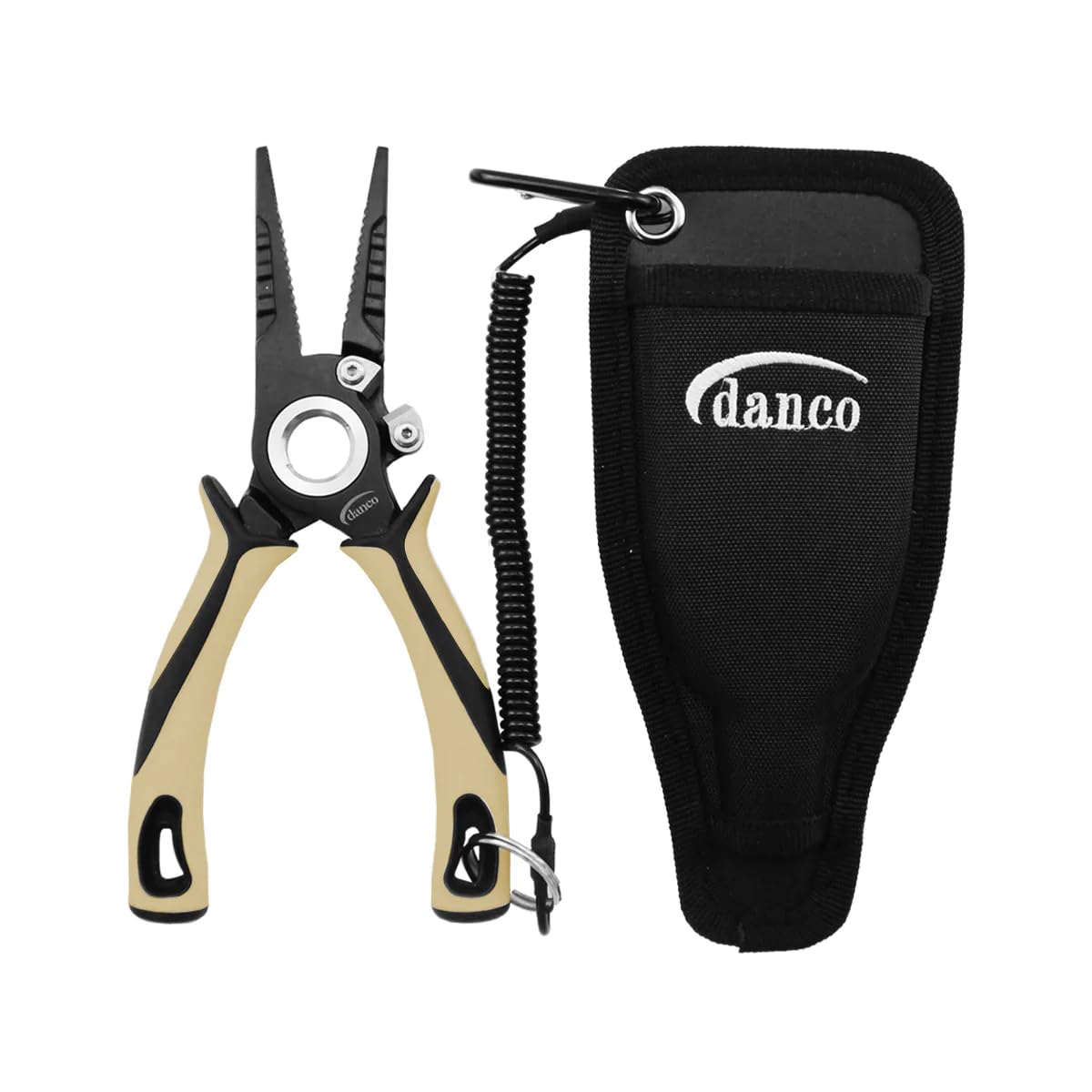 Danco PS75L-R-P-022 Pro Alicates de acero inoxidable 7.5" 304 Forjado Sandstorm