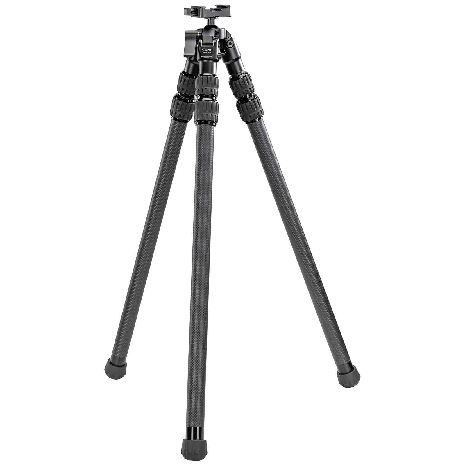 FANAUE Carbon Fiber Tripod for Shooting 360 Degree BallHead with Arca Swiss Quick Release Plateand Hands-Free Operation for