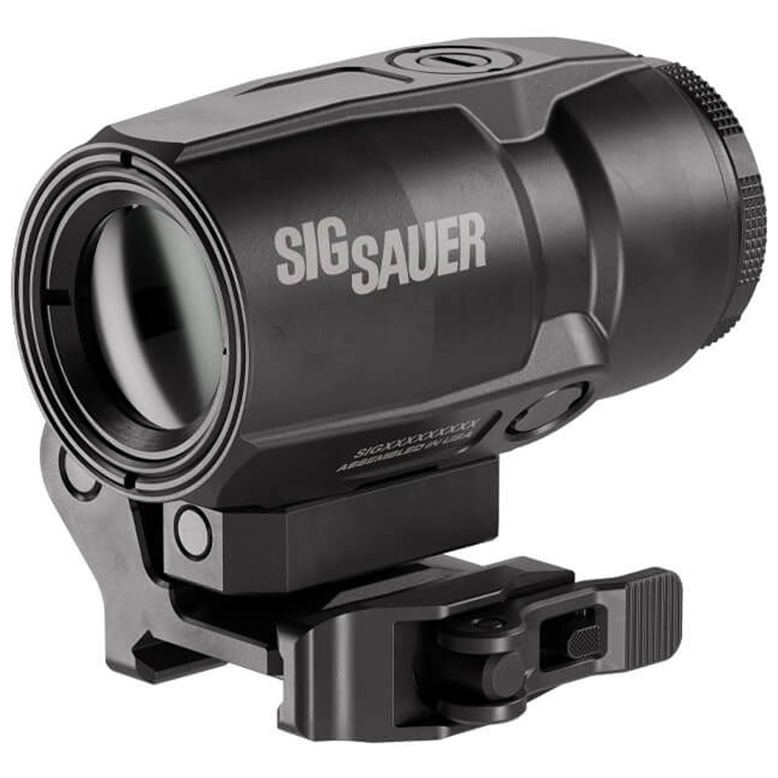 SIG SAUER JULIET3T-AMR 3x22mm Tactical Magnifier | Compact Flip-to-Side Optic with PowerCam QR Mount | AMR Compatible | Waterproof Fogproof Lightweight Design for Red Dot Sights