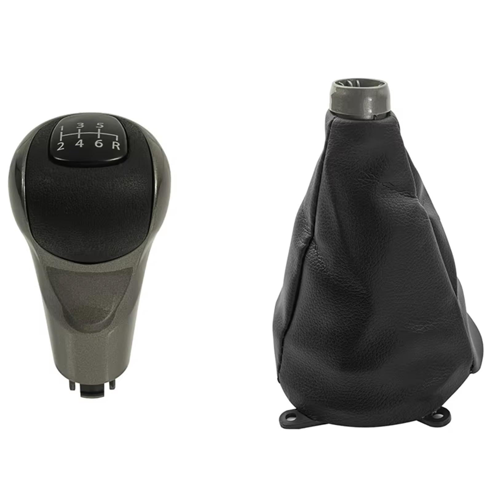 PDURMBUAB Gear Shift Knob Manual for Civic DX EX LX 2006-2011 Gear Shift Knob Shifter Lever Stick Gaiter Boot Cover