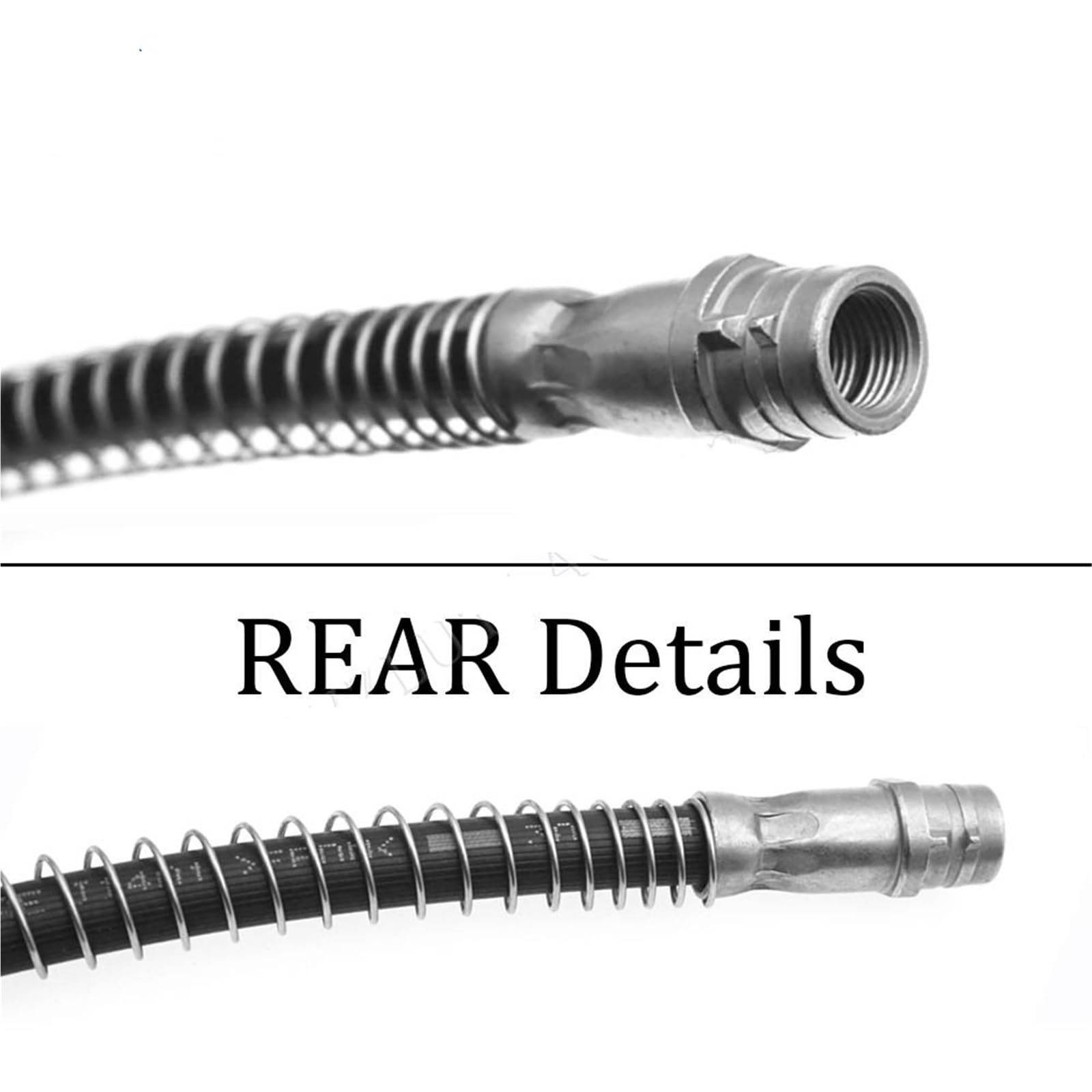 Bremsrohr Für Q7 03-15 Für Touareg 03-12 1/2 Stück Hydraulikschlauchleitung 7L0611701C 7P6611701 7L0611776A 7P0611776 Bremsleitung Set(2pcs REAR)