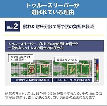 E120◆トゥルースリーパープレミアム　ダブル　腰らくクッション　新品未開封 公式】トゥルースリーパー 腰らくクッション｜ショップジャパン