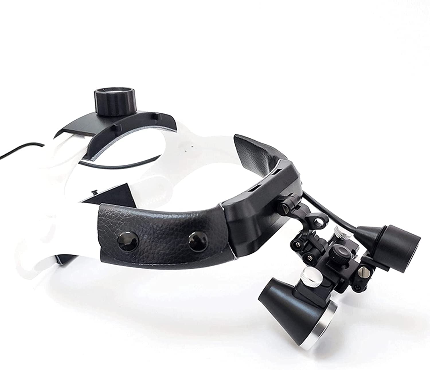 SaryEdge Magnifying Glasses Magnifier With, 2.5X / 3.5X Magnification Clip Surgical Magnifying Loupes, Dental Binocular Loupes Magnifying Glasses, Working Distance:, Simple To Use,