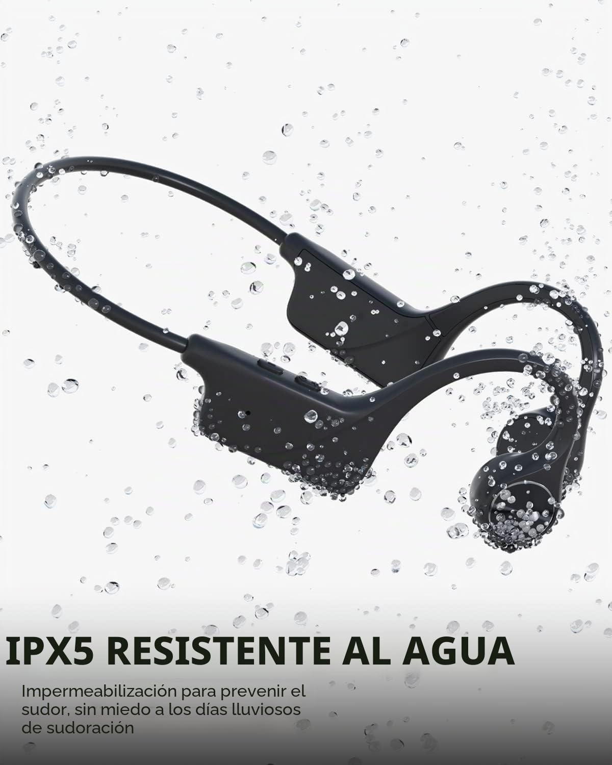 SANOTO Auriculares Conduccion Osea, Open Ear Auriculares Inalámbricos