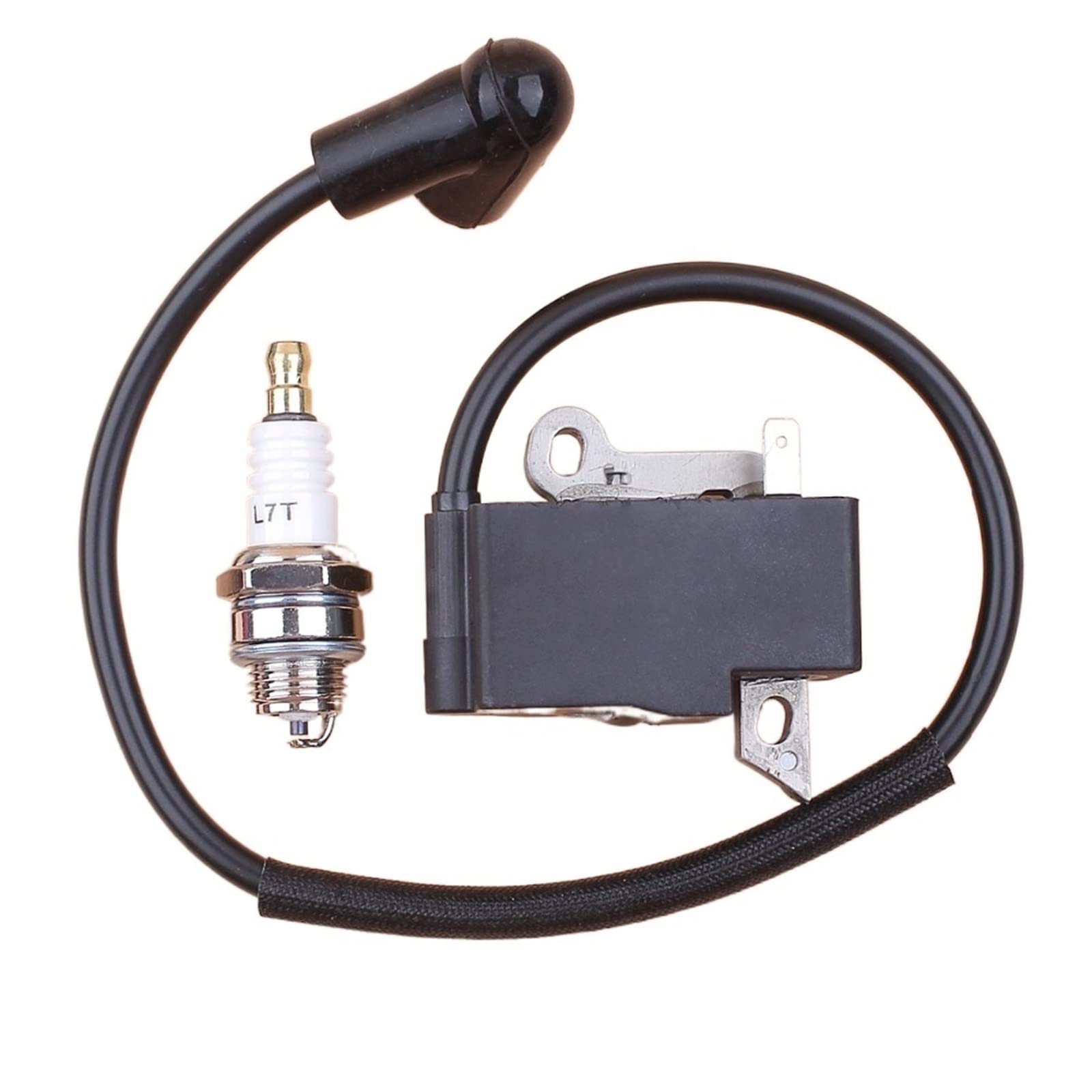 BAKVRI Kit de bujía de módulo Magneto de Bobina de Encendido Compatible con Motosierra Stihl MS441 MS 441 1138 400 1300, Piezas de Motor de Motosierra